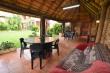 5/26 - Thatched barbeque area