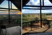 6/29 - Top balcony view over Croc River (in winter)