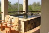 7/29 - Pool area on balcony